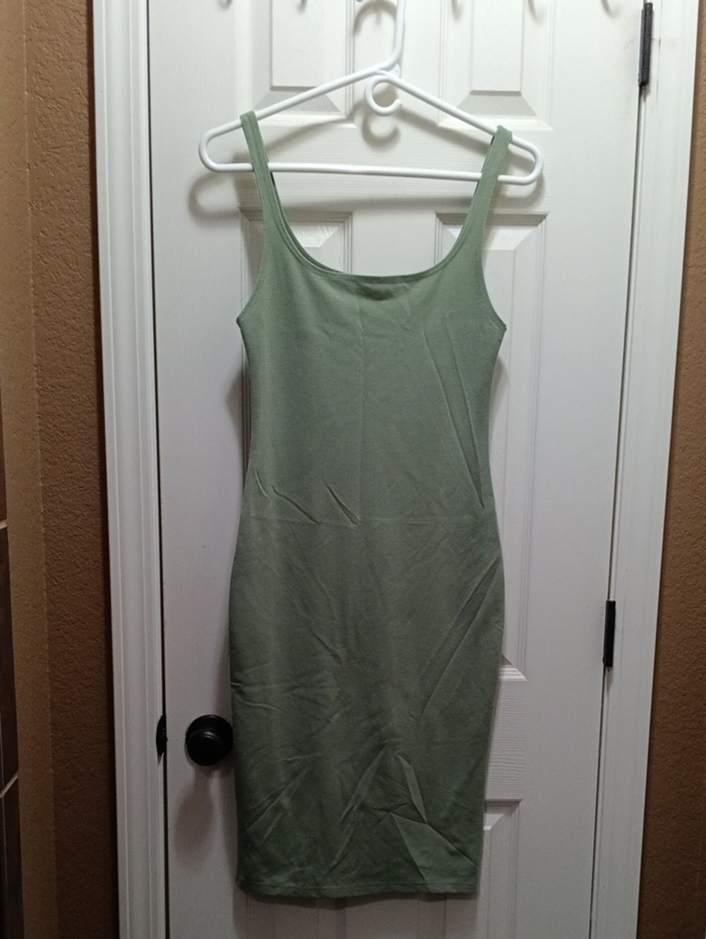 Zara Sage Green Tank Dress